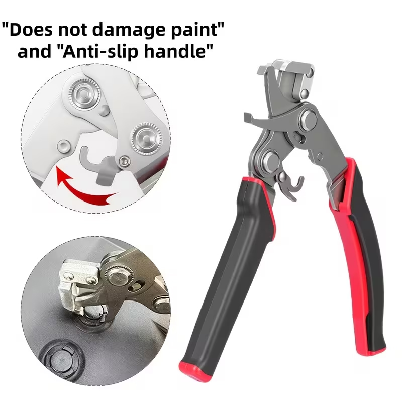 Snap Button Plier - Car Clip Pliers Stainless Steel Automotive