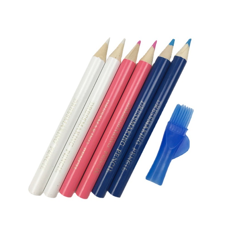 Sewing Gauge Ruler - 3/6pcs Water Soluble Fabric Pencils with
