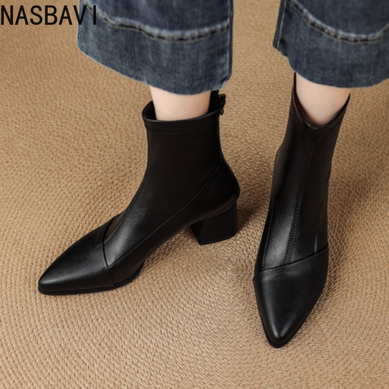 Sewing Fleece - New Spring Sexy Chelsea Boots Pointed
