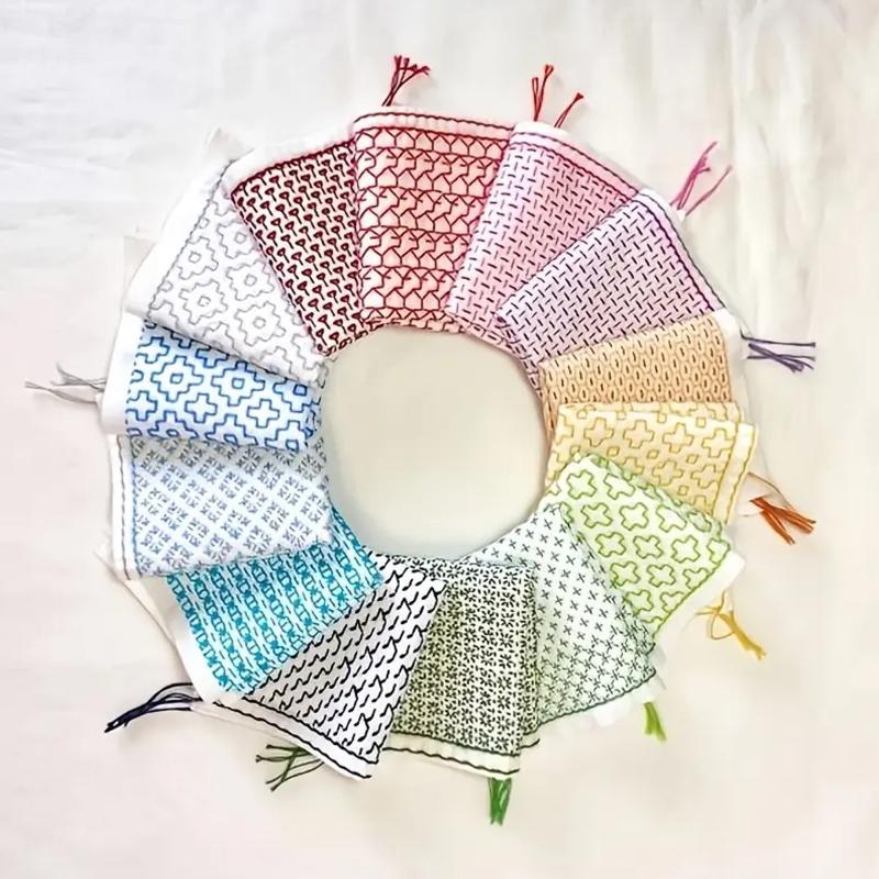 Sewing Necessities - 9/32Pcs Thread And Needles Denim Fabric