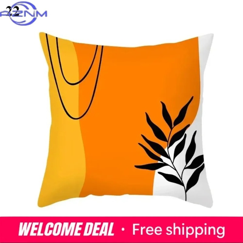 Boho Orange Abstract Cushion C - огляд і ціна Century Textile & Sewing Supply