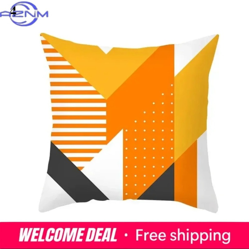 Boho Orange Abstract Cushion C - огляд і ціна Century Textile & Sewing Supply