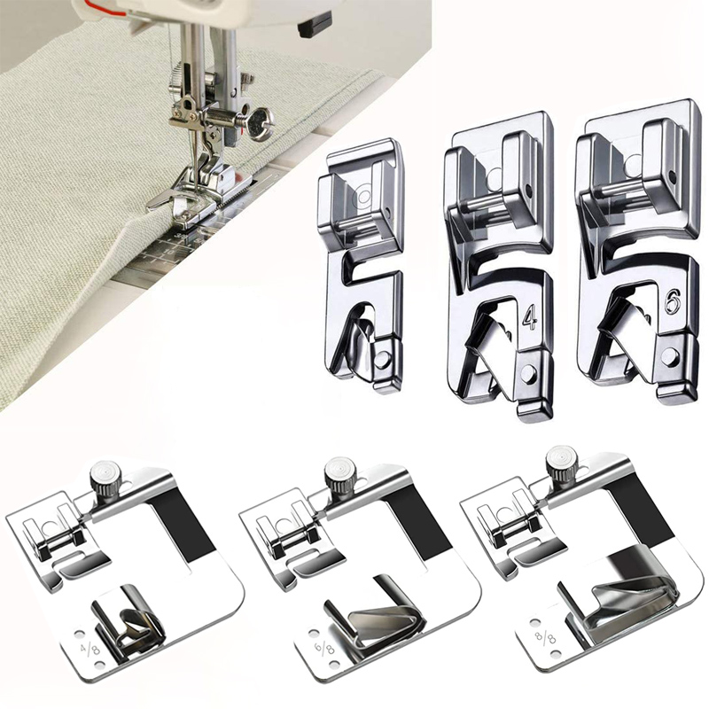 3Pcs Rolled Hem Sewing Machine - огляд і ціна Sewing Gauge Ruler