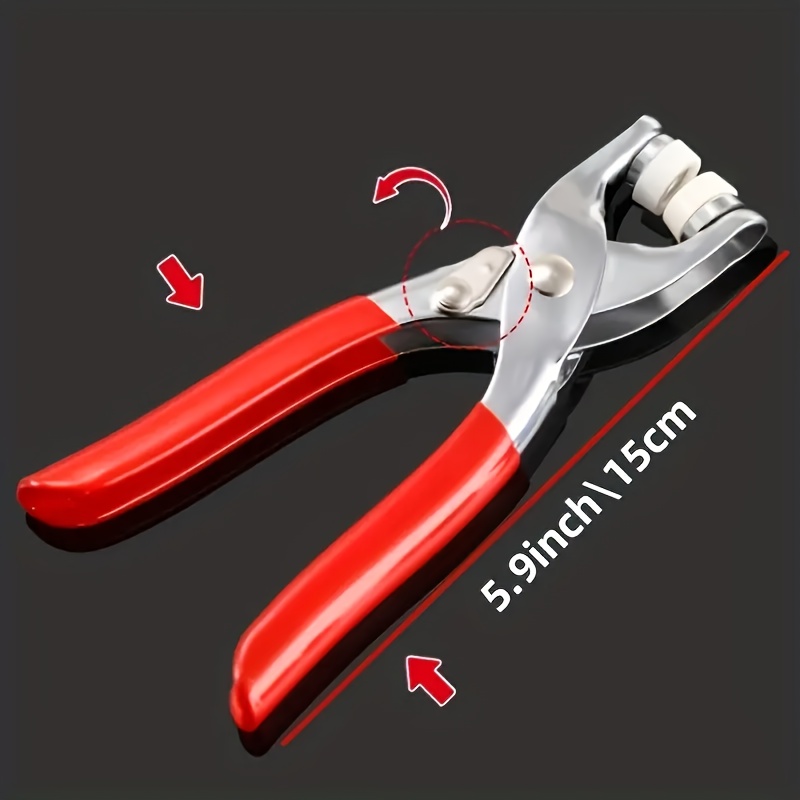 101Pcs Metal Snap Buttons Kit  - огляд і ціна Snap Button Plier