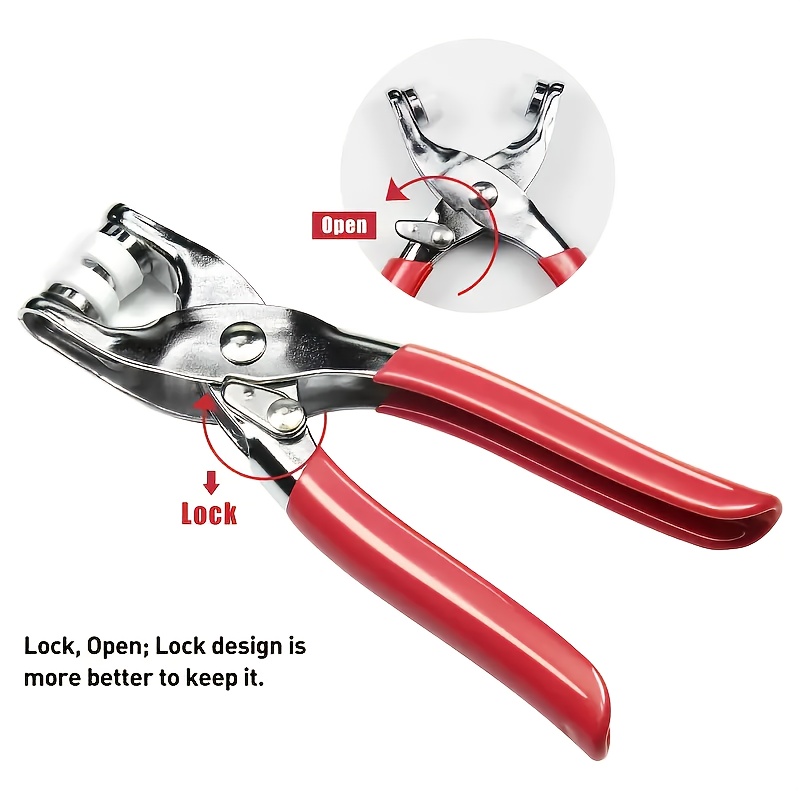 101Pcs Metal Snap Buttons Kit  - огляд і ціна Snap Button Plier