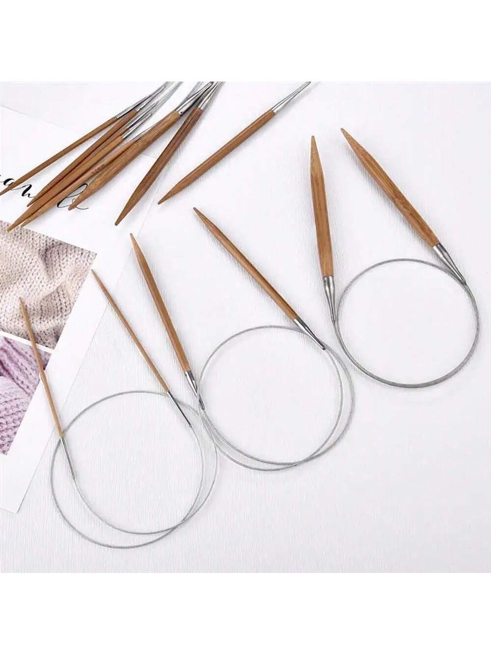 1Pcs 3.0-10mm Natural Bamboo C - огляд і ціна Sewing Necessities
