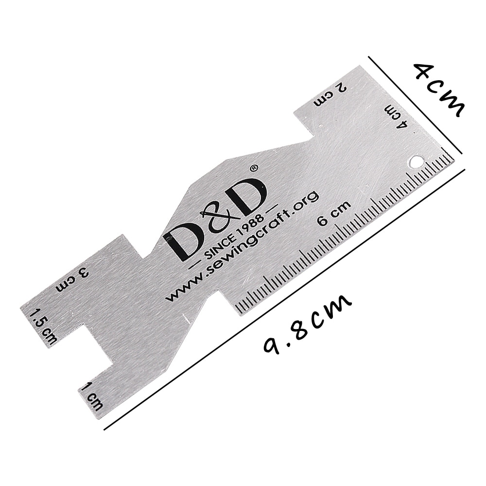 Metal Measuring Gauge Quilting - огляд і ціна Sewing Gauge Ruler