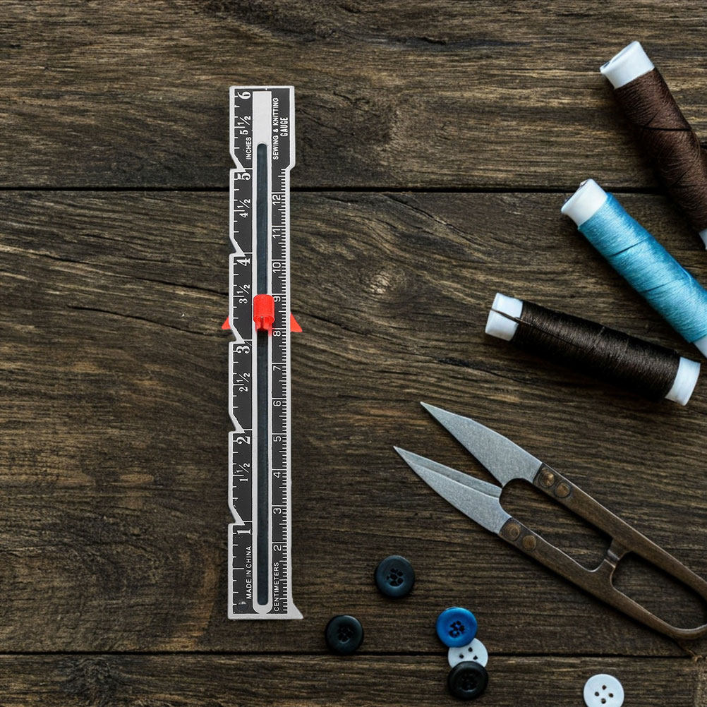 8Pcs Ergonomic Seam Gauge Rule - огляд і ціна Sewing Gauge Ruler