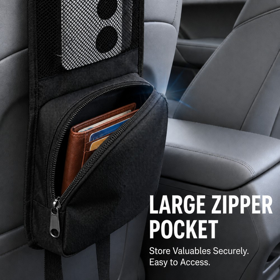 Car Seat Side Hanging Storage  - огляд і ціна Elastic Waistband Roll
