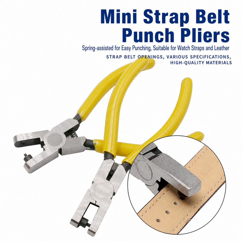 Leather Belt Hole Punch Pliers - огляд і ціна Snap Button Plier