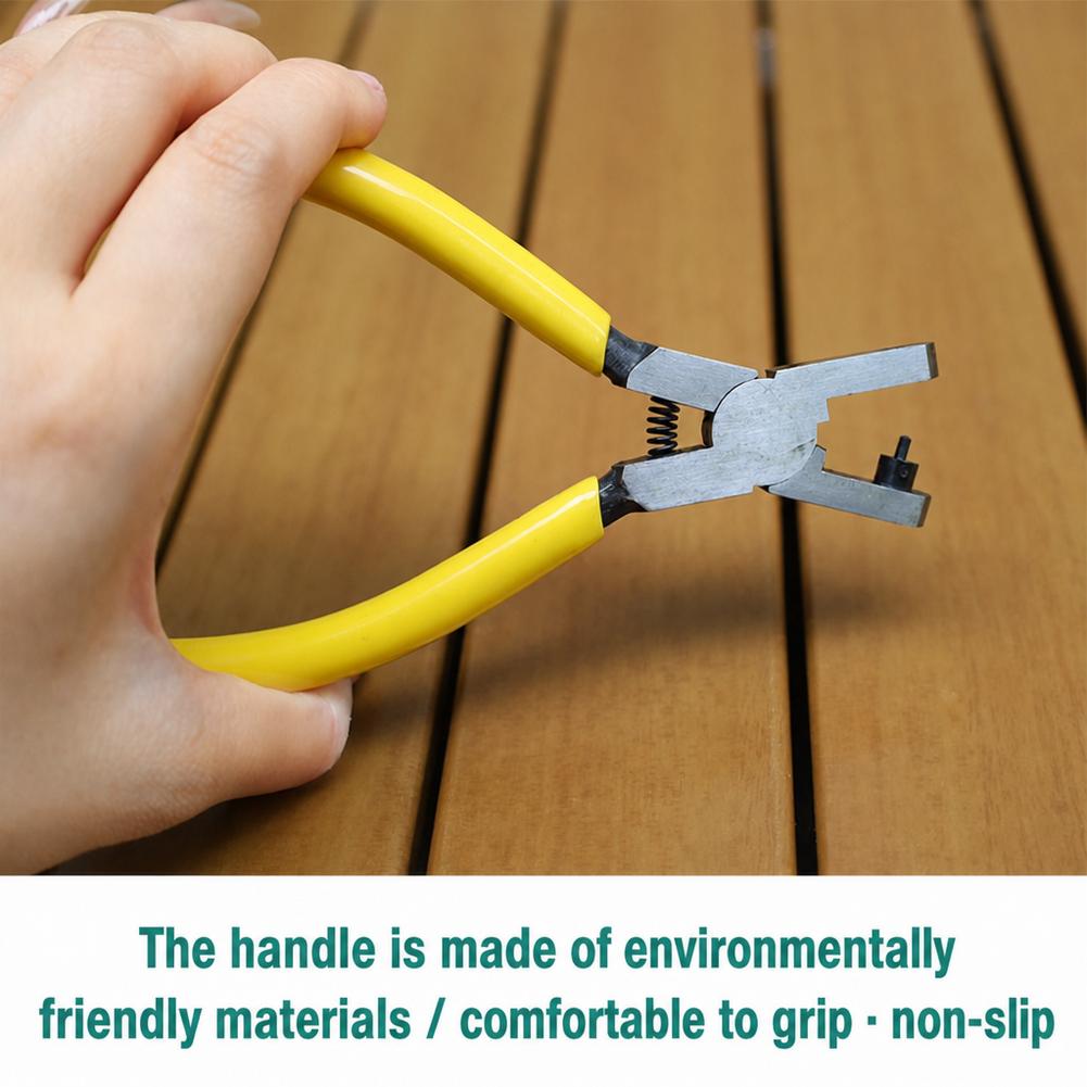 Leather Belt Hole Punch Pliers - огляд і ціна Snap Button Plier