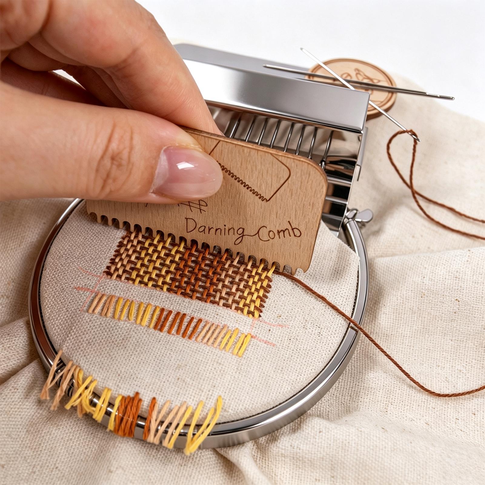 Knitted Patch Kit 14 Metal Hoo - огляд і ціна Sewing Repair