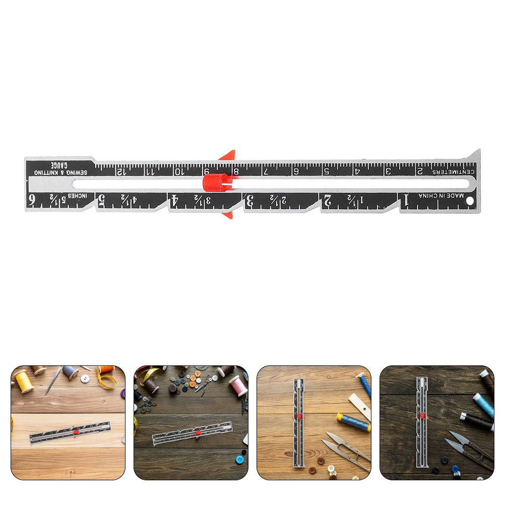 8Pcs Ergonomic Sewing Ruler Se - огляд і ціна Sewing Gauge Ruler
