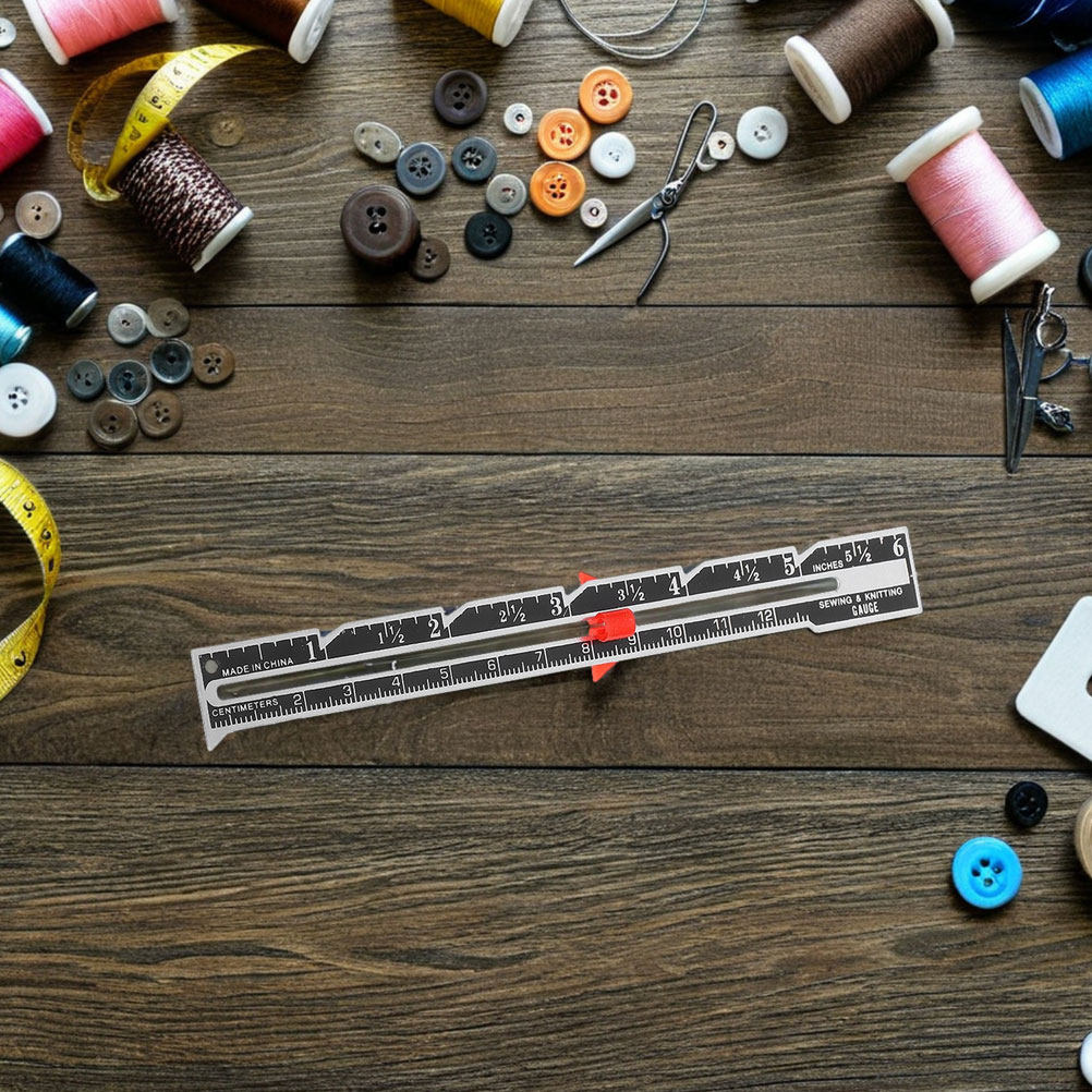 8Pcs Ergonomic Sewing Ruler Se - огляд і ціна Sewing Gauge Ruler