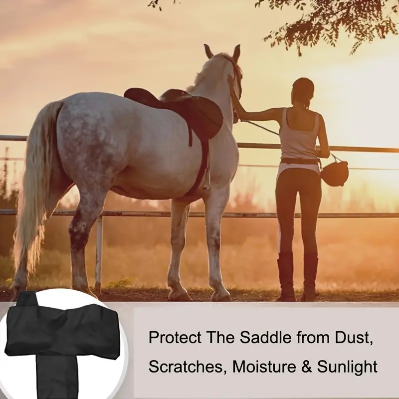 Horse Saddle Cover Dust-proof  - огляд і ціна Elastic Waistband Roll