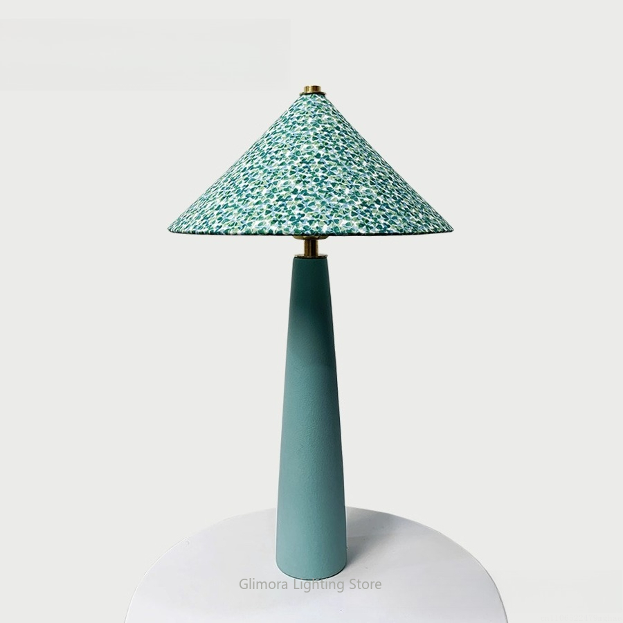 Teal Umbrella Shape Table Lamp - огляд і ціна Century Textile & Sewing Supply
